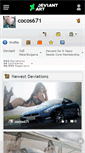 Mobile Screenshot of cocos671.deviantart.com