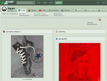Tablet Screenshot of kayaw.deviantart.com