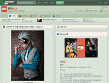 Tablet Screenshot of elffi.deviantart.com