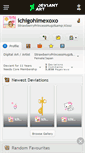 Mobile Screenshot of ichigohimexoxo.deviantart.com