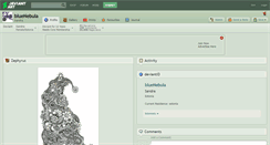 Desktop Screenshot of bluenebula.deviantart.com