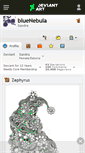 Mobile Screenshot of bluenebula.deviantart.com