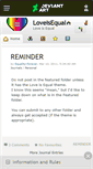 Mobile Screenshot of loveisequal.deviantart.com