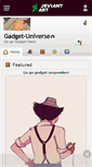 Mobile Screenshot of gadget-universe.deviantart.com