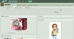 Desktop Screenshot of l-artmaker.deviantart.com