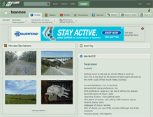 Tablet Screenshot of bearesee.deviantart.com