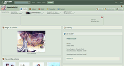 Desktop Screenshot of neemeister.deviantart.com