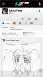 Mobile Screenshot of kawaii-me.deviantart.com