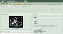 Desktop Screenshot of bear-girl.deviantart.com