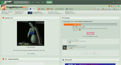 Desktop Screenshot of preggobellylover.deviantart.com