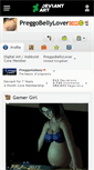 Mobile Screenshot of preggobellylover.deviantart.com