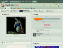 Tablet Screenshot of preggobellylover.deviantart.com