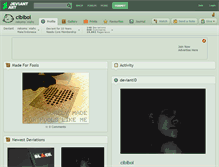 Tablet Screenshot of cibiboi.deviantart.com