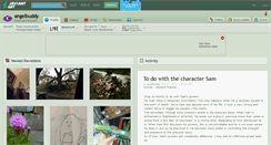 Desktop Screenshot of angelbuddy.deviantart.com