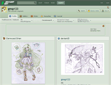 Tablet Screenshot of gmsp123.deviantart.com