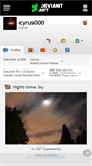 Mobile Screenshot of cyrus000.deviantart.com
