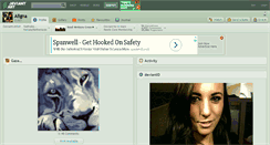 Desktop Screenshot of aligna.deviantart.com