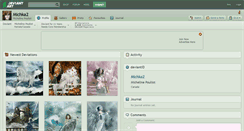 Desktop Screenshot of michka2.deviantart.com
