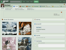 Tablet Screenshot of michka2.deviantart.com