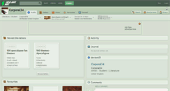 Desktop Screenshot of corporal34.deviantart.com