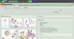 Desktop Screenshot of mimanekiyoshi.deviantart.com