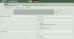 Desktop Screenshot of longcat.deviantart.com