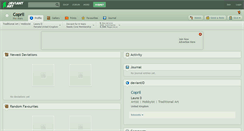 Desktop Screenshot of copril.deviantart.com