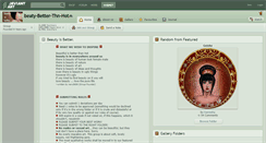 Desktop Screenshot of beaty-better-thn-hot.deviantart.com
