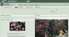 Desktop Screenshot of fyrekobra.deviantart.com