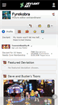 Mobile Screenshot of fyrekobra.deviantart.com