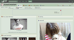 Desktop Screenshot of itcomesfrommyheart.deviantart.com