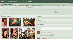 Desktop Screenshot of jaqulinesparrow.deviantart.com