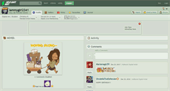 Desktop Screenshot of lammygirl2341.deviantart.com