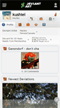 Mobile Screenshot of kushiel.deviantart.com