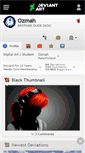 Mobile Screenshot of ozmah.deviantart.com