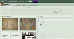Desktop Screenshot of missraffix3.deviantart.com