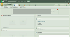 Desktop Screenshot of imveryhappyplz.deviantart.com