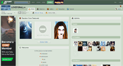Desktop Screenshot of loveforall.deviantart.com