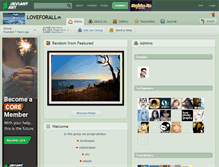 Tablet Screenshot of loveforall.deviantart.com