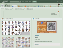 Tablet Screenshot of jphyper.deviantart.com