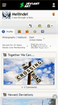 Mobile Screenshot of mellindel.deviantart.com