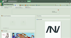 Desktop Screenshot of neondyprosium2.deviantart.com