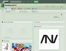 Tablet Screenshot of neondyprosium2.deviantart.com