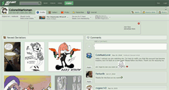 Desktop Screenshot of colonelmarksman.deviantart.com