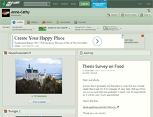 Tablet Screenshot of anne-cathy.deviantart.com