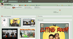 Desktop Screenshot of cuttingroom.deviantart.com
