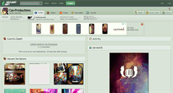 Desktop Screenshot of cas-productions.deviantart.com