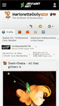 Mobile Screenshot of marionettedolly.deviantart.com