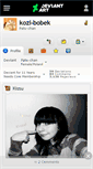 Mobile Screenshot of kozi-bobek.deviantart.com