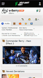 Mobile Screenshot of e-berry.deviantart.com